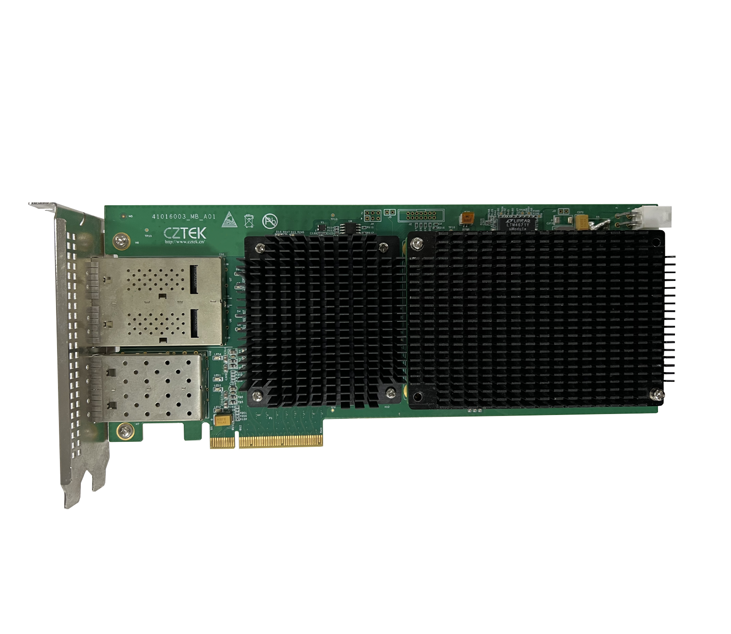 CZS40G1P 40G optical port intelligent Ethernet card